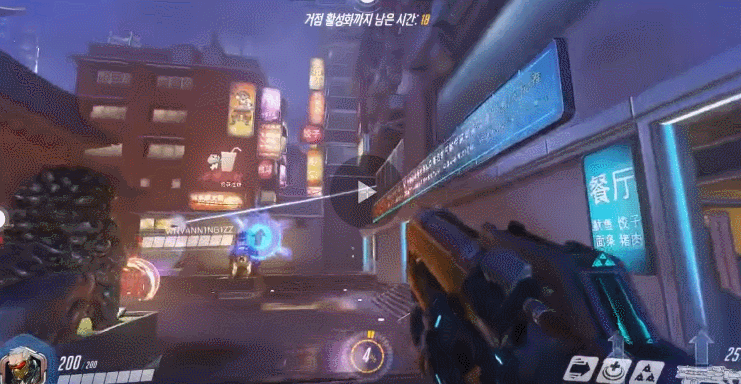 [오버워치] 평소에 저런 에임을 자랑하는 사람이 에임히어로를 하면 | 인스티즈