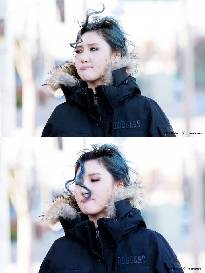  마마무에서 하체와 머리색을 담당하는 화사 청발 vs 홍발 vs 금발 vs 흑발 | 인스티즈