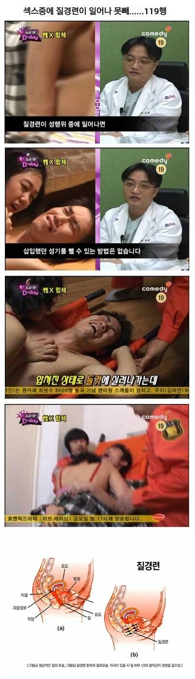 섹스중에 질경련으로 빠지지 않아 119를 부르는 경우.jpg | 인스티즈