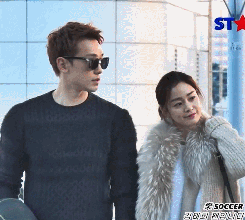 [데이터주의] 신혼여행 떠나는 비♥김태희 부부.gif | 인스티즈