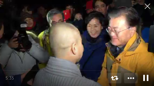 2017년 첫 등산 (현재 시각, 문재인) | 인스티즈