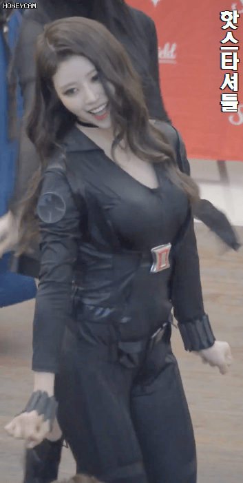 블랙위도우 코스프레 이미주 움짤 | 인스티즈