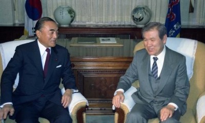 일본 자민당 우익의 정신적지주 20선 중의원 나카소네 야스히로 | 인스티즈