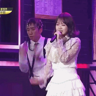 170209 골든탬버린-분홍신을 부르는 최유정.gif (데이터주의) | 인스티즈