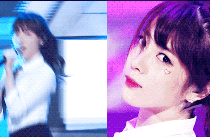 1년전 프로듀스 101 시절 핸틀러 이해인.jpgif | 인스티즈