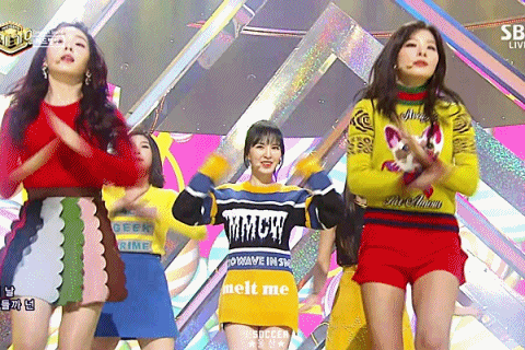 170205 인기가요 레드벨벳-Rookie.gif (데이터주의) | 인스티즈