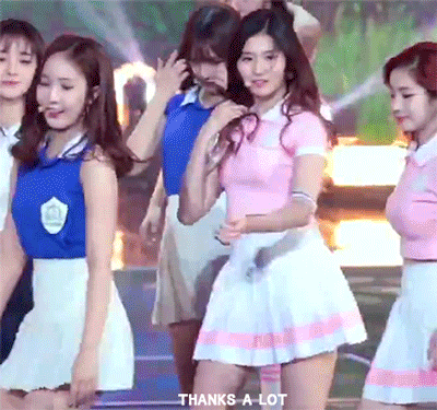 [트와이스] 다만세 무대에서 다른그룹과 케미.gif | 인스티즈