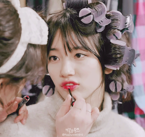 얼굴 열일하는 수지.gif | 인스티즈