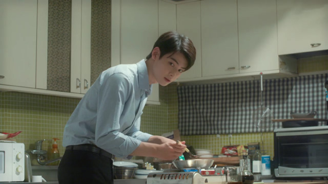 [마이로맨틱썸레시피] 모쏠 여주가 차은우 입간판과 사랑에 빠지는 웹드 2화 | 인스티즈