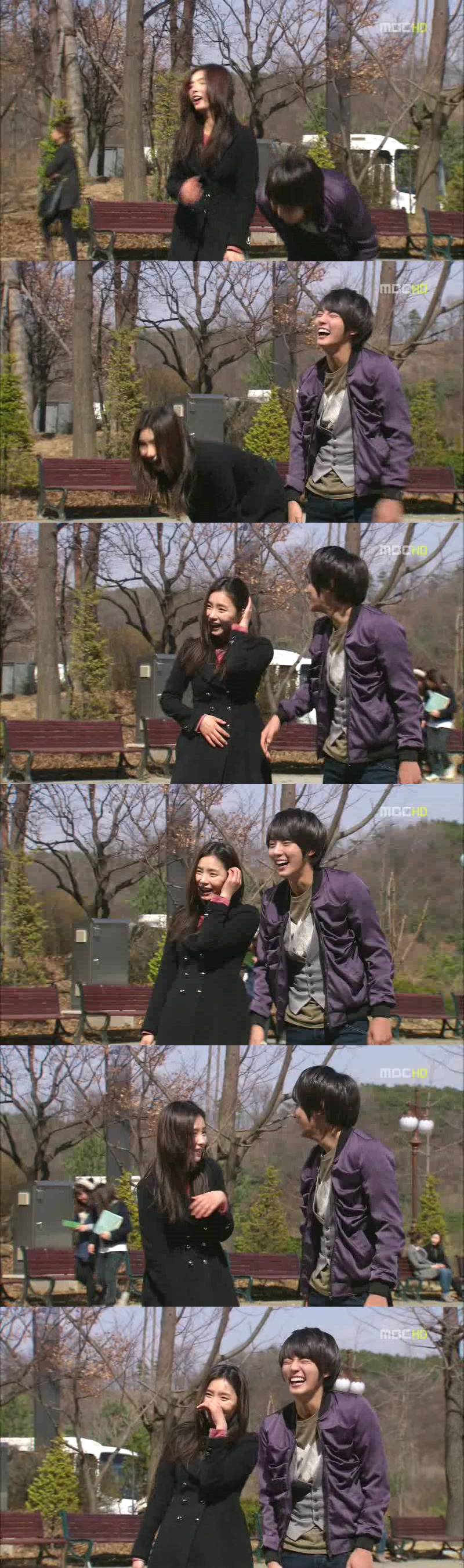 [지붕킥] 캠퍼스 데이트 하는 준혁과 세경 | 인스티즈