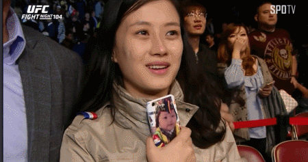 정찬성 와이프.gif | 인스티즈