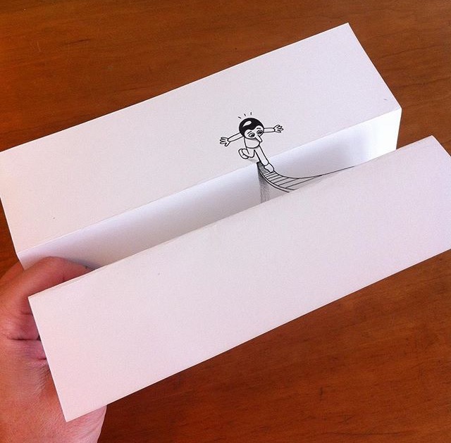 A4 용지 한 장으로 만드는 아트 | 인스티즈