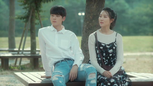 [마이로맨틱썸레시피] 모쏠 여주가 차은우 입간판과 사랑에 빠지는 웹드 3화 | 인스티즈