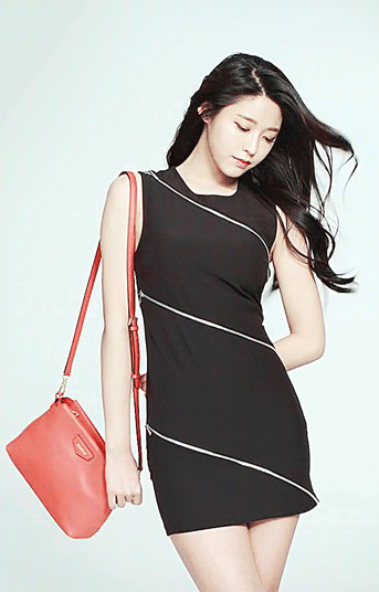 헤지스 모델 설현.GIF | 인스티즈