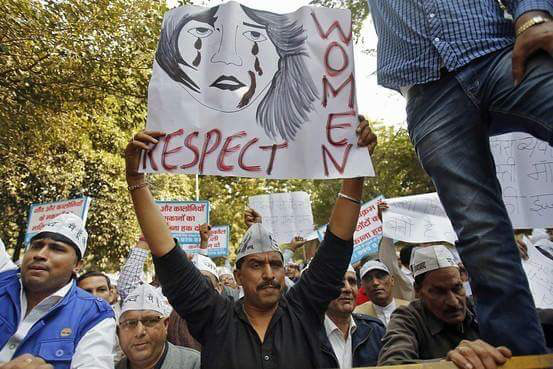 성폭행 반대 시위에 나선 인도 남자들.jpg | 인스티즈
