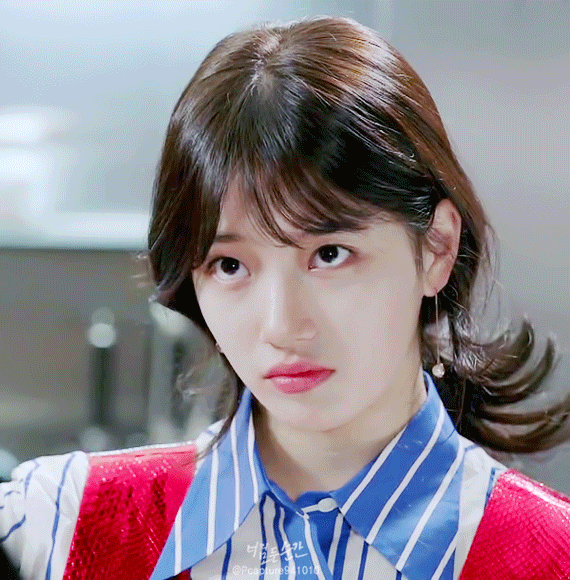 얼굴 열일하는 수지.gif | 인스티즈