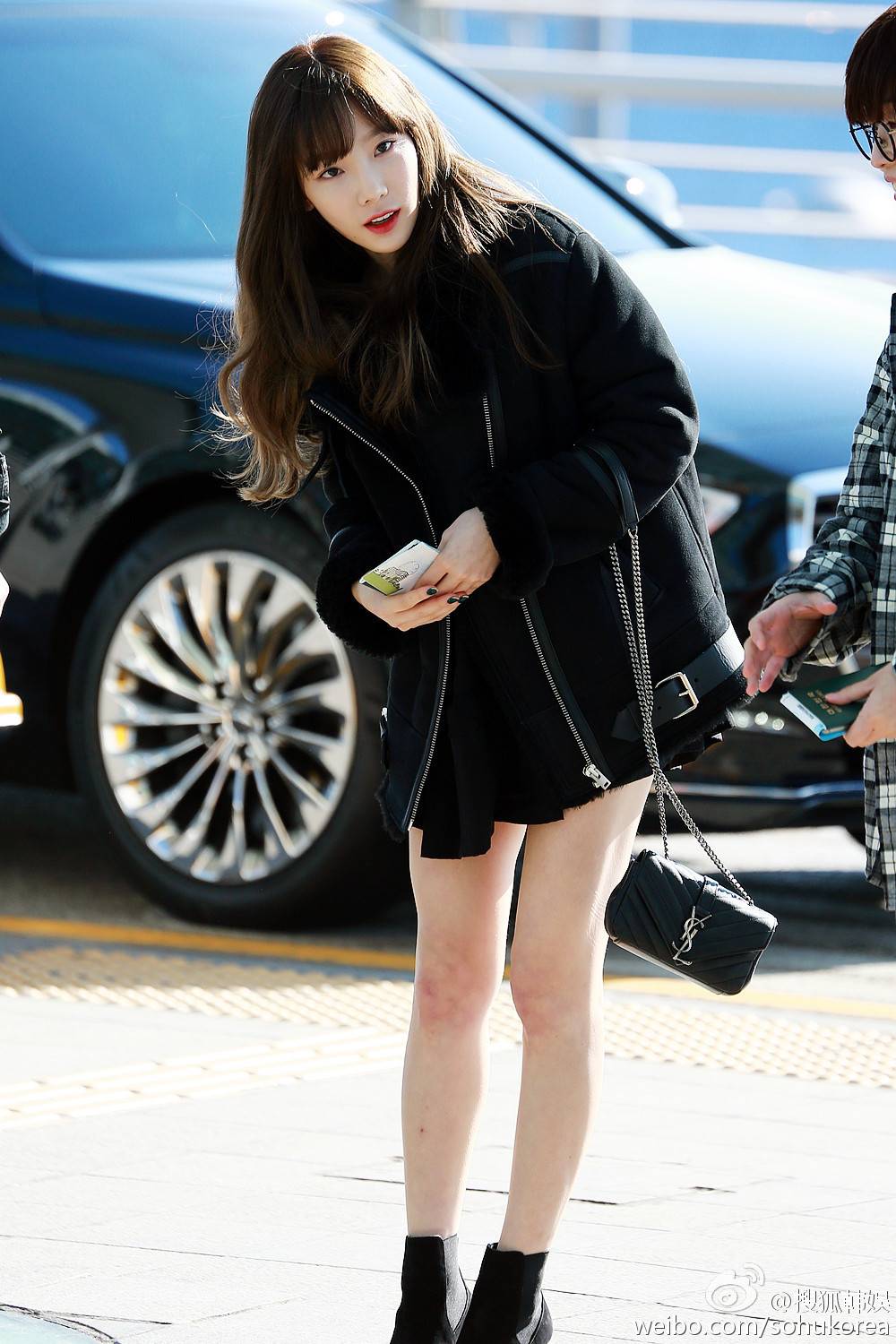 오늘자 홍콩가는 태연 .jpg | 인스티즈