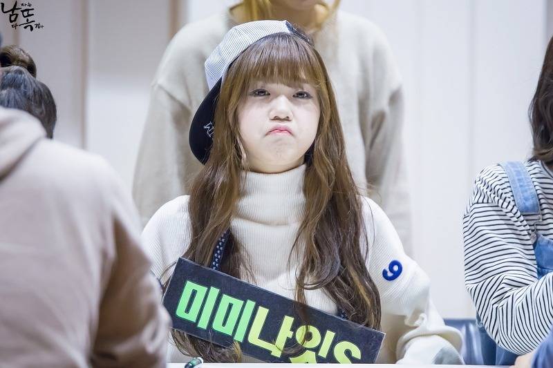 입꼬리가 매력적인 오마이걸 미미.JPG | 인스티즈