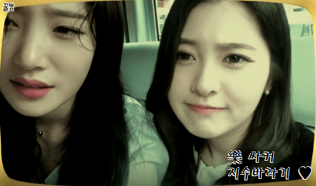 [다이아] V앱 움짤 (채연+예빈 GIF) | 인스티즈