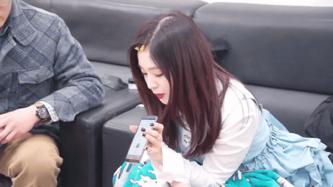 [움짤] 레드벨벳 쇼챔 비하인드 | 인스티즈