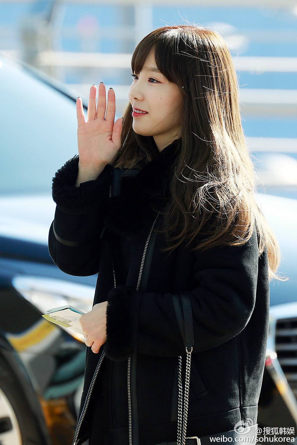 오늘자 홍콩가는 태연 .jpg | 인스티즈