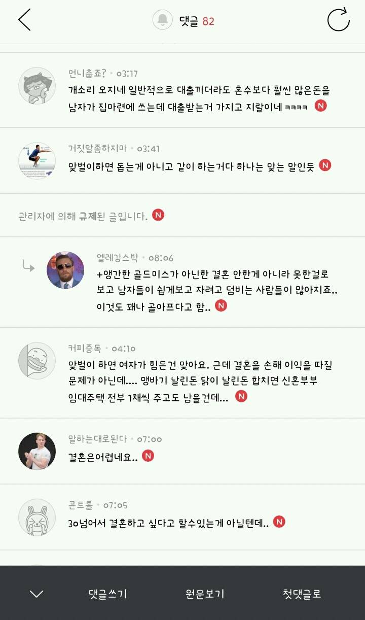 결혼은 여자에게 손해라는 글을 본 한국 남자들 반응.jpg | 인스티즈