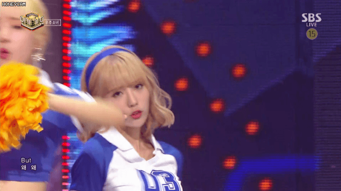 오늘자 인기가요 우주소녀 보나& 루다 | 인스티즈