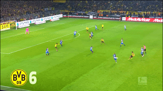 오스만 뎀벨레는 과연 오바메양에게 몇 골을 만들어주었는가?.gif | 인스티즈