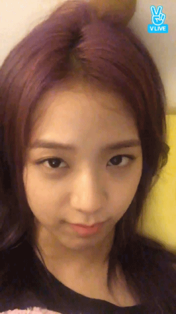 블랙핑크 지수 v앱.gif | 인스티즈