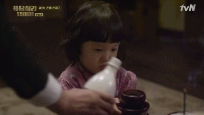 [응답하라1988] 응팔의 핵귀요미 담당 진주 - 01.gif | 인스티즈