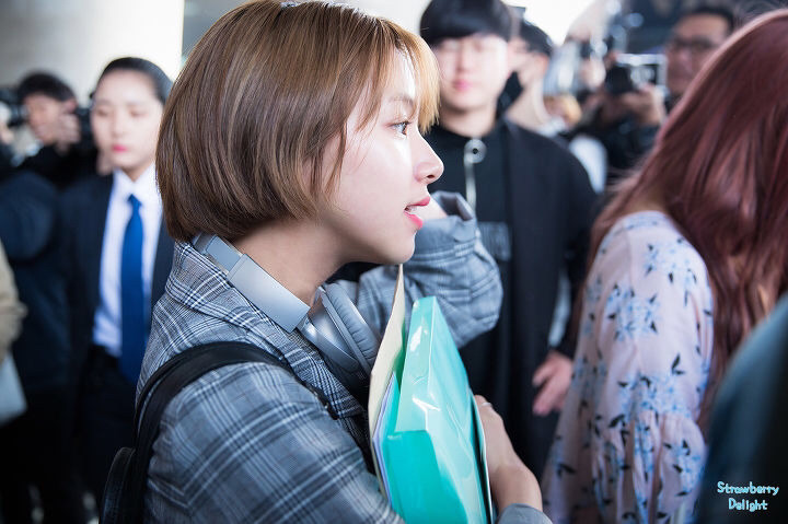 싱가폴 콘서트마치고 170430 입국한 트와이스 채영+미나 | 인스티즈