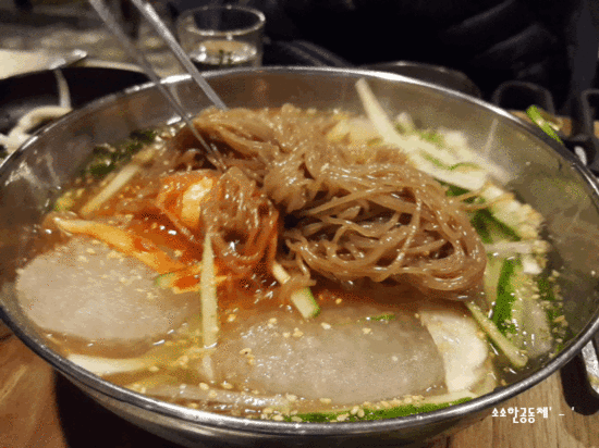 시원하고 상큼한 물냉면 움짤 gif | 인스티즈