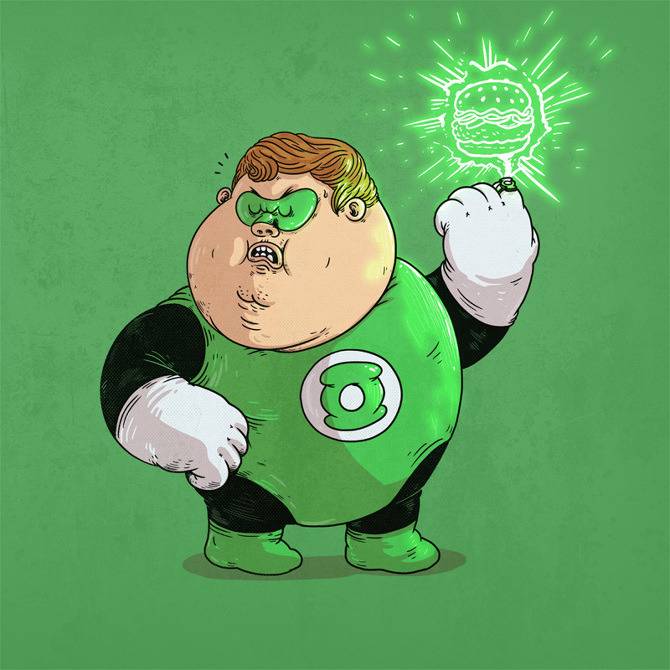 모든 캐릭터를 뚠뚠이로 만들어버린 Alex Solis의 Famous Chunkies 시리즈 (1) | 인스티즈