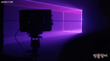 윈도우10 배경화면이 만들어지는 과정.gif | 인스티즈