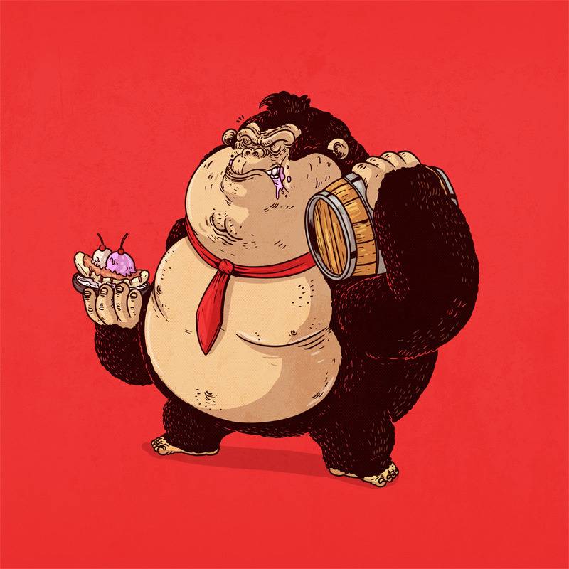 모든 캐릭터를 뚠뚠이로 만들어버린 Alex Solis의 Famous Chunkies 시리즈 (1) | 인스티즈