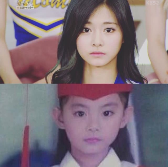 트와이스 쯔위 어릴 때와 같은 표정.jpg | 인스티즈