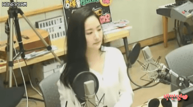 보이는 라디오 박민영.gif | 인스티즈
