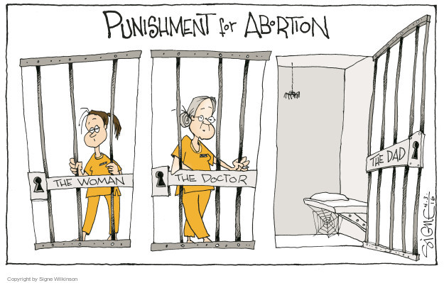 낙태 반대자들을 풍자하는 그림 | 인스티즈
