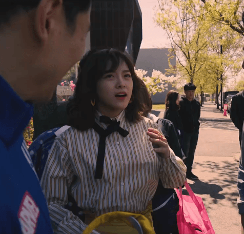 김세정 알바천국 비하인드.gif | 인스티즈