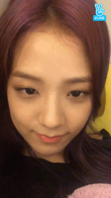 블랙핑크 지수 v앱.gif | 인스티즈