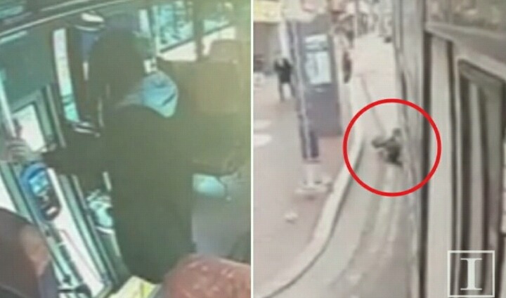 버스 뒷문에 옷 끼여 끌려가다 손가락 신경 잃은 여대생 (사진주의) | 인스티즈