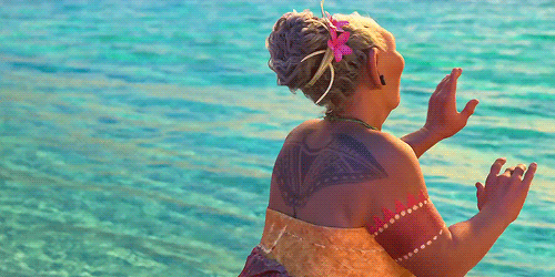 [모아나] 태평양 섬 여행 가고싶어지는 모아나.gif | 인스티즈