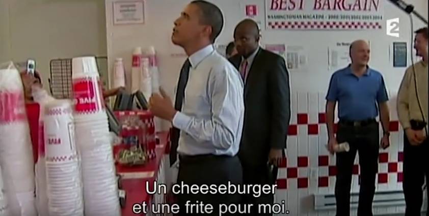 백악관 직원들에게 햄버거 쏘는 오바마 대통령 | 인스티즈
