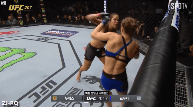 론다 로우지 vs 아만다 누네스 .. gif | 인스티즈