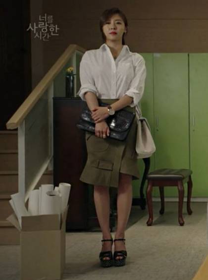 특이하게 드라마에서 겹가방 패션 선보인 하지원.jpg | 인스티즈