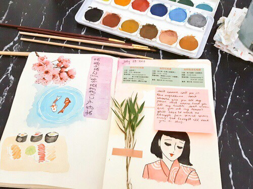 개성 넘치는 외국인들의 다이어리 | 인스티즈