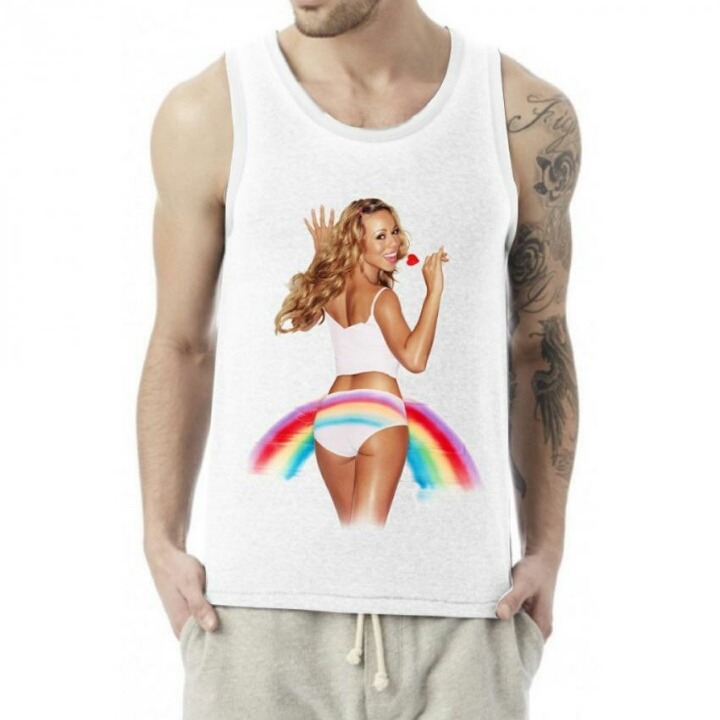 게이들을 위한 티셔츠 만들었는데 구려서 욕먹는 머라이어 캐리 | 인스티즈