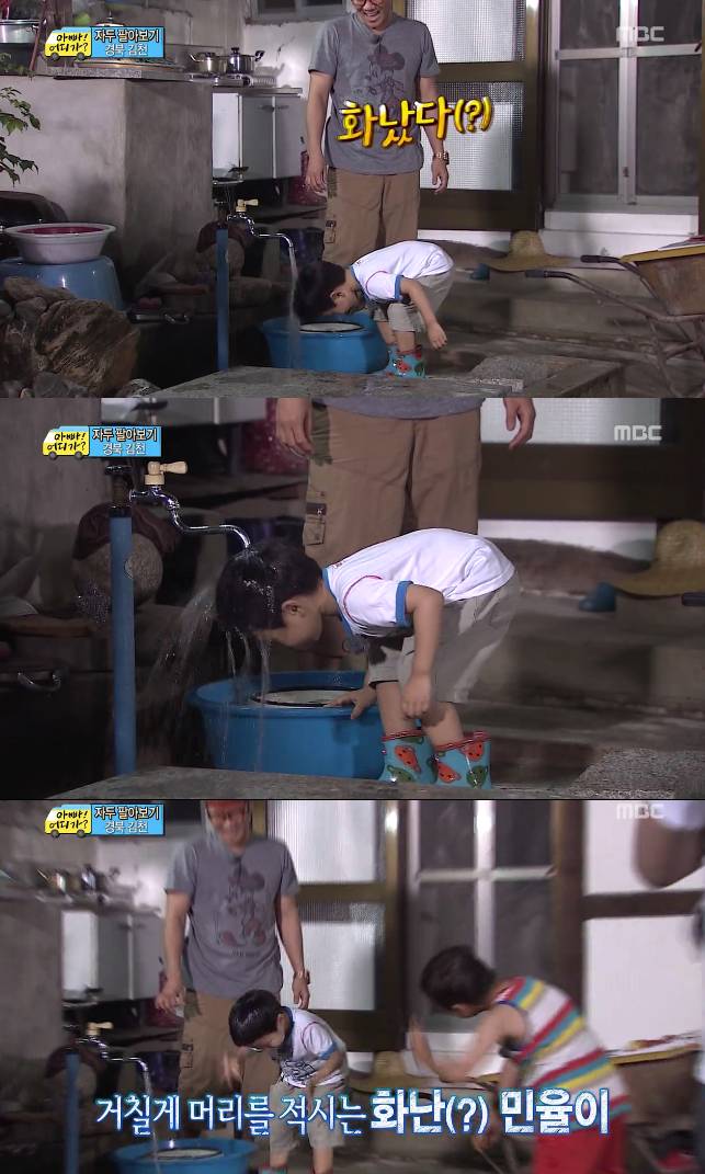 [아빠어디가] 감동받게 만든 8살 윤후가 눈높이에서 동생을 대하는 방법(정말 좋은아빠가 될것같은 후야) | 인스티즈