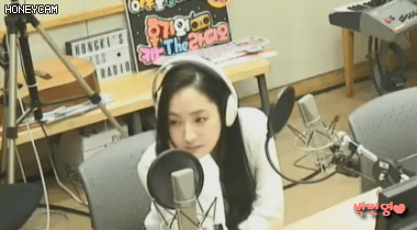 보이는 라디오 박민영.gif | 인스티즈