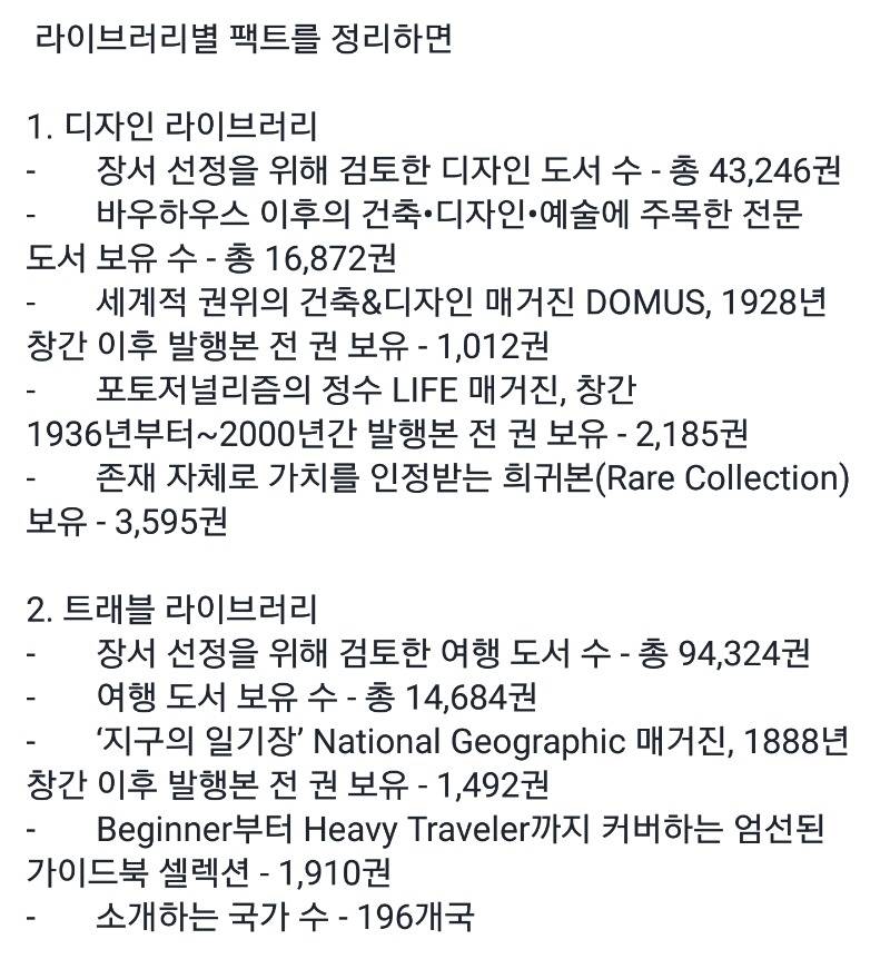 현대카드 라이브러리의 위엄 | 인스티즈